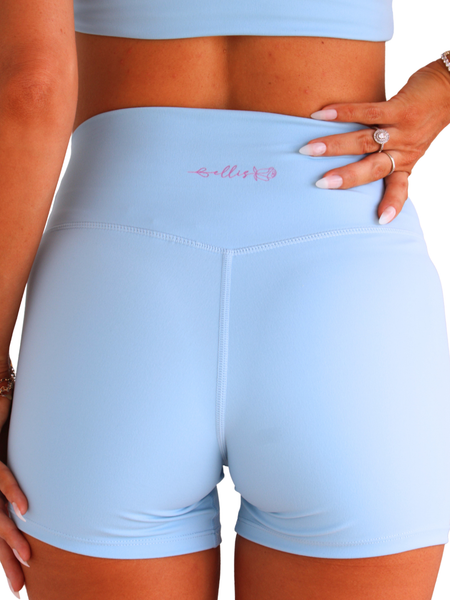 Brave Mini Shorts - Baby Blue