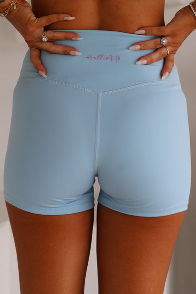 Brave Mini Shorts - Baby Blue