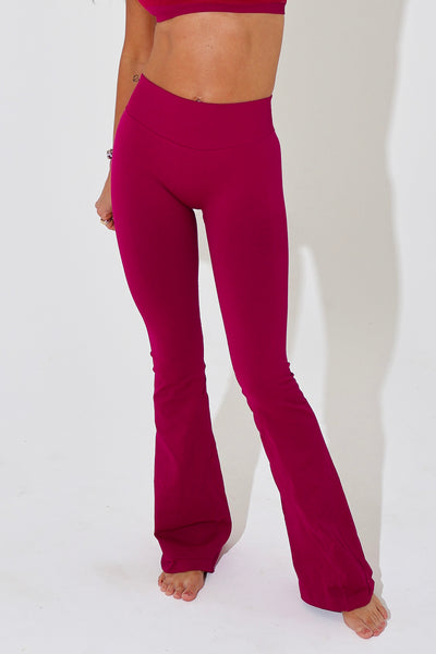 Worthy Flares - Mulberry
