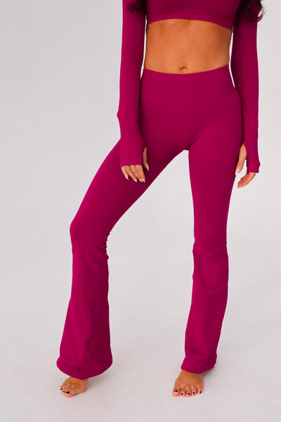 Worthy Flares - Mulberry