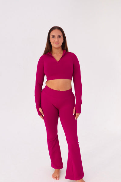 Worthy Flares - Mulberry