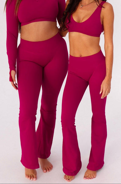 Worthy Flares - Mulberry