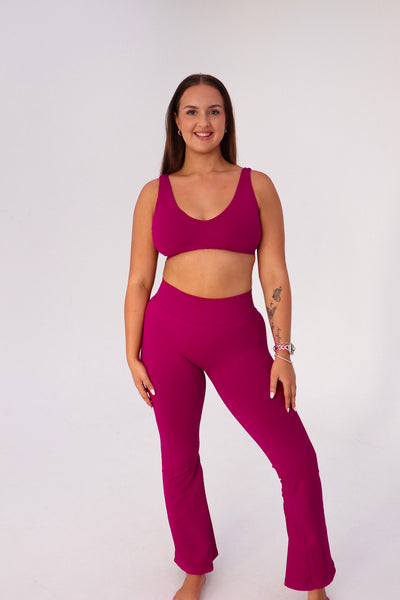 Worthy Flares - Mulberry