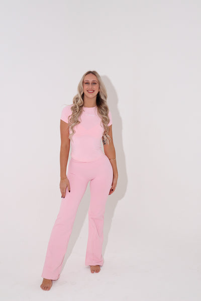 Worthy Tee - Baby Pink