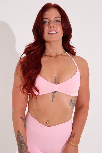 Worthy Crop - Baby Pink